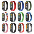 Braided bands for Mi Band 9/8/7/6/5/4/3 Strap accessories Elastic Nylon Replacement belt bracelet correa for Xiaomi Miband 8 NFC. 
