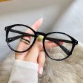 High-quality large frame glasses Myopia Glasses Women Men Nearsighted Eyewear Anti blue light Glasses with Diopters Minus -1.0.