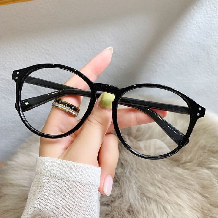 High-quality%20large%20frame%20glasses%20Myopia%20Glasses%20Women%20Men%20Nearsighted%20Eyewear%20Anti%20blue%20light%20Glasses%20with%20Diopters%20Minus%20-1.0%20-%20Image%202