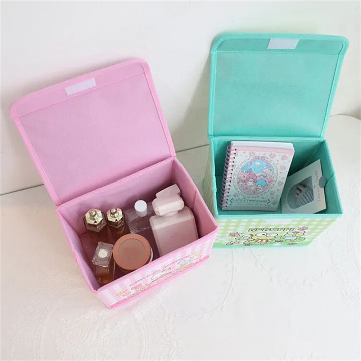 Kawaii%20Sanrio%20Hello%20Kitty%20Foldable%20Storage%20Box%20My%20Melody%20Cinnamoroll%20Kuromi%20Desktop%20Organizer%20Makeup%20Box%20Girls%20Gifts%20-%20Image%203