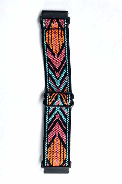 20mm%20Quick%20Release%20Elastic%20Nylon%20Strap%20For%20Smartwatch-%20Smart%20Watch%20Belt%20-%20Image%202