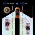 BSD Car Blind Spot Detection System Ultrasonic Sensor Radar Blind Spot Warning Monitor System Assist Lane Changing Reversing Set. 