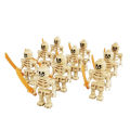 （New）et Of 10Pc kull Ninjago Figure Building Block Toy. 