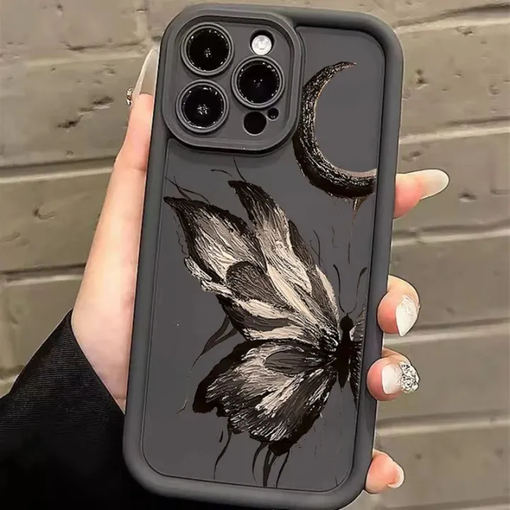 Art%20Oil%20Painting%20Butterfly%20Case%20for%20Xiaomi%20Redmi%20Note%2012%2013%2011%20Pro%20Plus%2011S%2010S%2010%209%20Pro%20Max%20Case%20For%20Redmi%2013C%2012C%2010C%20Cover%20-%20Image%204