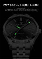 Ststaunch FNGEEN Men's Watch Business Trend Waterproof All Steel Wrist Watch  Fashion Calendar Luminous Watch Ultra Thin Student Men's Quartz Watch Men's Casual Business Watch. 