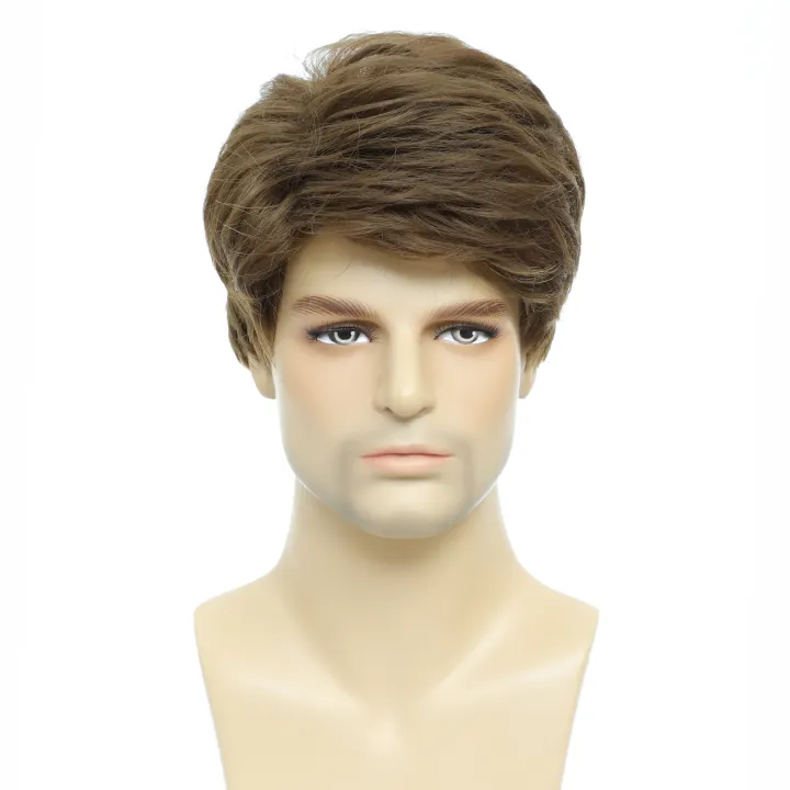 BCHR%20Mens%20Wigs%20Short%20Brown%20Wig%20Men%20Natural%20Fluffy%20Cosplay%20Costume%20Synthetic%20Mens%20Wig%20for%20Male%20Guy%20-%20Image%203