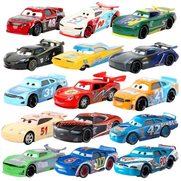 New Disney Pixar Car Lightning McQueen Racing Family Jackson