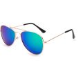 Elbru Children Reflective Colore Sunglasses Baby Fashion Square Metal Sun Glasses Kids Outdoor UV400 Eyeglasses For Girls Boys. 