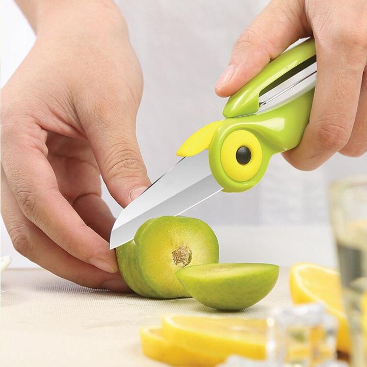 Innovative Bird Shape Folding kitchen Knife + Peeler Combo – Safe, Durable & Stylish Tool for Kitchen and Outdoor Use