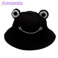 Amamia Fisherman Hat Wide Brim Cute Frog.