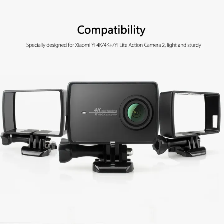 %E3%80%90Lejia%E3%80%91Vamson%20Accessories%20Housing%20Side%20Mount%20Protect%20Frame%20for%20YI%204K%20for%20YI%20Lite%20With%20Mount%20Base%20and%20Screw%20-%20Image%203
