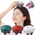 Smart Scalp Massager with Red Light - Electric, Portable, Waterproof Head Massager for Hair Growth. 