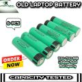 Laptop Battery Cell -6-Pcs (1200-1400Mah).