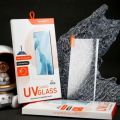 Samsung Galaxy S22 Ultra UV Glass Light Adhesive Full Glue Curved Glass Screen Protector Transparent.