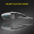 Universal motorcycle helmet electric wiper Motor helmet windshield wiper Compatible with most visor. 