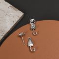 1Pair Fashion Retro Cute Cat Stud Earrings / Ladies Funny Animal Dangle Earrings / Wedding Party Minimalist Ear Jewelry Accessories.