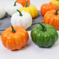 Foam Pumpkin Realistic Look Mini Foam Green Pumpkin Packaged Set Green Mini Pumpkin for Halloween Decoration Thanksgiving. 