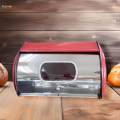 Bread Bin Metal Bread Box for Kitchen Counter Bread Holder Container for Farmhouse Entrance. 