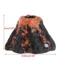 Volcano Shape Aquarium Fish Tank Decor oxygen pump air bubble stone Air Pump Drive Fish Tank Toy aquarium Ornament Decoration.