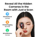 UGREEN Mini Camera Detector for Hidden Camera Anti-Peeping Detector protect Privacy Security Rechargeable Portable Pinhole Lens Detect Gadget For Travel Hotel Outdoors. 
