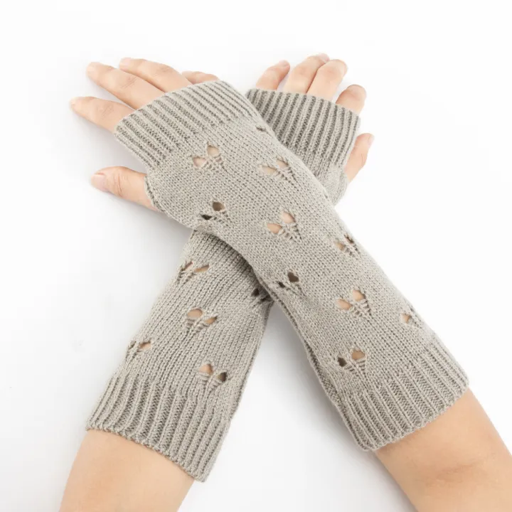 Knitted%20Winter%20Fingerless%20Gloves%20for%20Women%20Y2K%20Cute%20Long%20Sleeve%20Gloves%20Solid%20Color%20Hand%20Arm%20Warmer%20Clove%20Girls%20-%20Image%205