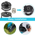 For Trimmer Spool, Cord Trimmer Replacement Spool, 27Ft Trimmer Spool Weeding Cord, 196146-9 195858-1 Spare Parts.