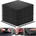 Grain Non-slip Sports 30*30cm Floor Fitness Gym Protection Mat Thicken Yoga Workout Rug Shock Splicing Mat Leaf Room. 