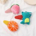 Oversized face wash bangs hairpins cute animal fruit bb clips girly heart cartoon trim side clip hair accessories.