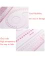 6pcs pattern making and stacking ruler set, curve cutting and sewing. 