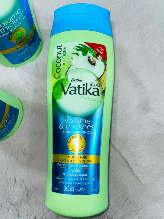 Vatika%20Naturals%20Coconut%20&%20Castor%20Volume%20&%20Thickness%20Hair%20Shampoo%20360ml%20-%20Image%202