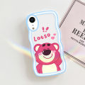Linemond Cute Strawberry Bear Phone Case for OPPO A1 Pro 5G A11 A11S A12 A12E A15 A15S A16 A16E A16K A16S A17 A1K A31 2020 A32 A33 A35 A36 A37 A39 A3S A5 2018 A52 A53 A53S A54 A54S A55 soft Cover,for Girls Women Pink. 
