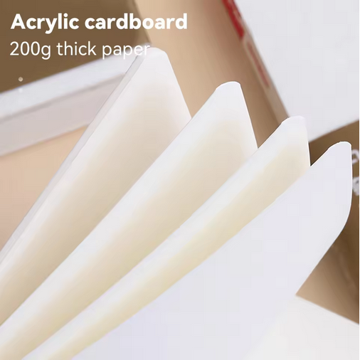 Languo%2058%20Sheets%20Drawing%20Notebook%20Thick%20Paper%20Sketchbook%20Portable%20Watercolor%20Book%20Gouache%20Notepad%20Art%20Supplies%20Stationery%20(80mmx80mm)%20-%20Image%204