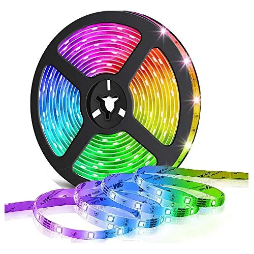 Beige Color Led Unique Make -16 feet Rgb LED strip light color variable mode lighting ...