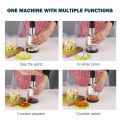 Kitchen Manual Food Chopper Handheld Slap Press Chopper Mincer for Onions Garlic Nuts Efficient Garlic Onion Peeling Artifact.