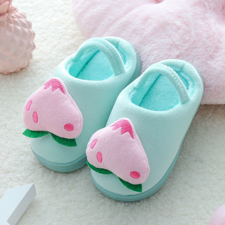 Fall/Winter%20Cartoon%20Thermal%20Kids%20Cotton%20Slippers%20-%20Image%202