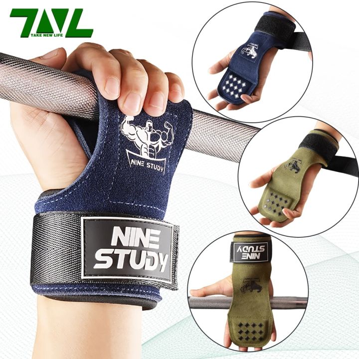 %E3%80%90Limited%20Quantity%E3%80%91%201Pair%20Cowhide%20Gym%20Fitness%20Gloves%20Straps%20Grips%20Anti-Skid%20Weight%20power%20belt%20Lifting%20Pads%20Protection%20For%20Deadlift%20Workout%20Exercise%20-%20Image%204
