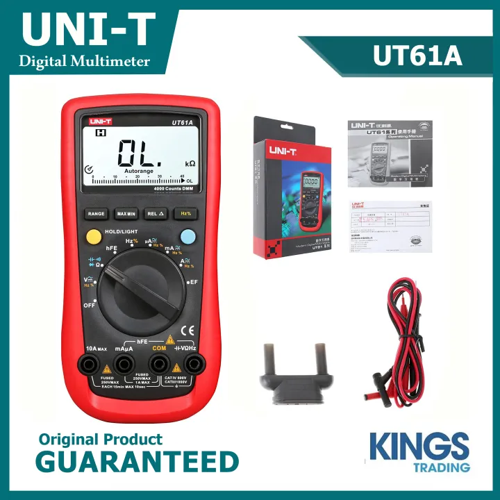 UNI-T Digital Multimeter Model UT61A | Daraz.com.bd