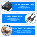 USB Switch KVM USB HUB 3.0 Switcher Selector KVM Switch. 