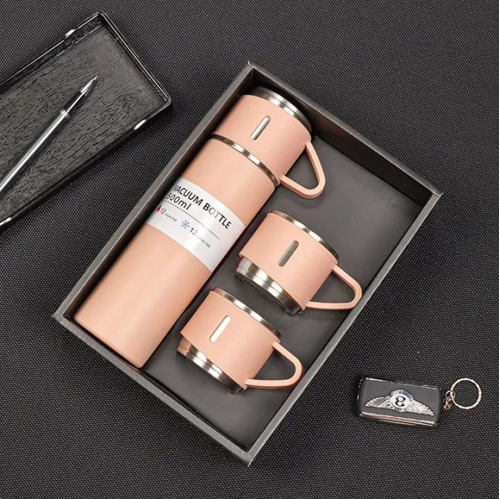 500ml%20Stainless%20Steel%20Vacuum%20Flask%20with%203%20Cup%20Set,%20Leak%20Proof,%20Portable,%20Long%20Lasting%20Insulation%20-%20Image%205