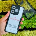 Tecno Spark 10c / Tecno Spark 10 Back Cover ShockProof Airbinger Longlasting Clear Transparent Hard Case With Camera Bump Protection (Back Case Cover For Smartphone).