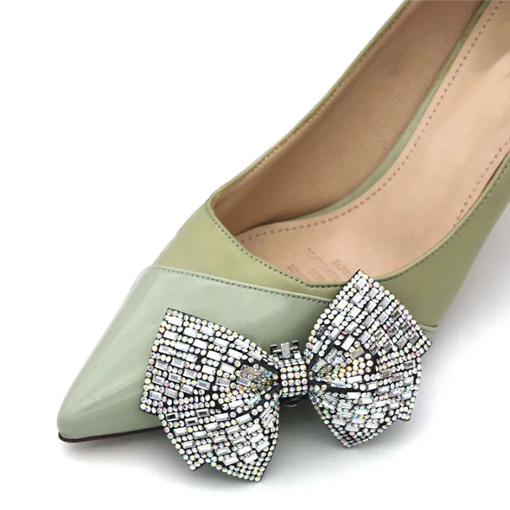 2Pcs%20Women%20Sparkle%20Bow%20Detachable%20Shoe%20Clips%20Removable%20Shoe%20Buckles%20Decorative%20Shoes%20Accessories%20for%20Wedding%20Party%20C%20Easy%20to%20Use%20-%20Image%204