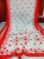 Trendy Half Silk Multi-Color Skin Print Saree for Women – Comfortable.