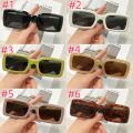 Enacolor  Square Fashion Sunshade Sunglasses Retro Fashion Trend for Women  Gifts  New  2025. 