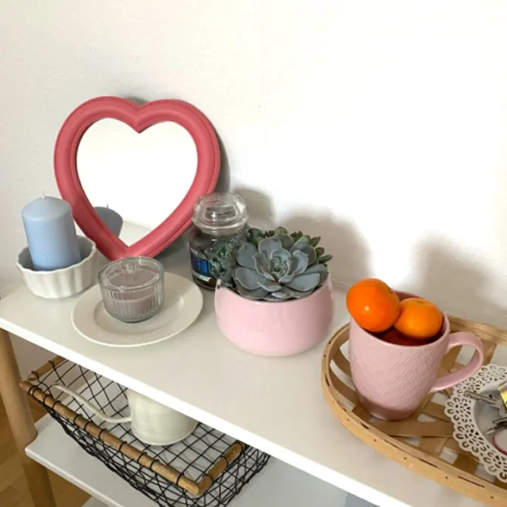 2023Mini%20Love%20Makeup%20Mirror%20Desktop%20Makeup%20Mirror%20Wall%20Mount%20Dual%20Purpose%20Makeup%20Mirror%20Decorate%20Christmas%20Heart-shaped%20Mirror%20-%20Image%205