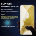 2Pcs Fingerprint Unlocking 0.18mm 9H Tempered Glass For Samsung Galaxy S24 Ultra S23 S22 S21 Plus FE Note 20 Screen Protector. 