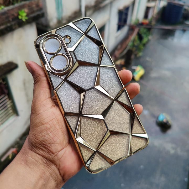 For Vivo Y18 / Y03 / Y03T / Y18T / Y18i / Y18E Luxury Plating Gradient Colorful Quicksand 3D Diamond Phone Case For Y18 Cases TPU Clear Soft Silicone Back Cover