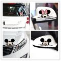 【Mary DAI Store】and cute cartoon characters stickers Mickey car car stickers fancy decals decorative car 14*8. 