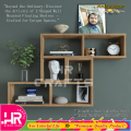 L-Shaped Floating Shelf -Adjustable Shelf - Multi-Functional Design for Books, Decor, and Storage-Modern Bookcase-Wall-Mounted Bookcase-Floating Bookshelves-HR Crafts. 