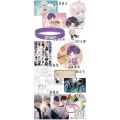 【Sleek】 Love and Deepspace Lucky Gift Bag Xavier Zayne Rafayel ralayo Shen Xinghui Li Shen Qi Yu Cards Postcard Poster Badge Stickers Bookmark birthday gift. 