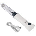 Electric Milk Frother Rechargeable Handheld Wand Coffee Mixer for Latte Hot Milk Eggbeater with Charging Cable. 
